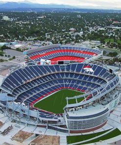 Empower Field At Mile High Stadium Paint By Numbers