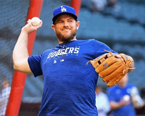 Max Muncy Baseballer Paint By Numbers