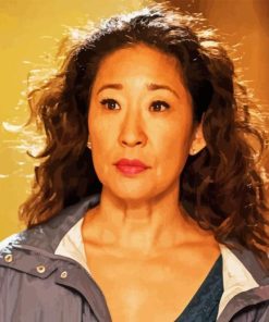 Sandra Oh Actress Paint By Numbers