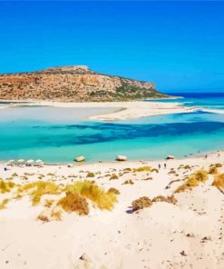 Balos Beach Paint By Numbers