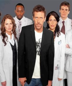 Dr House Paint By Numbers