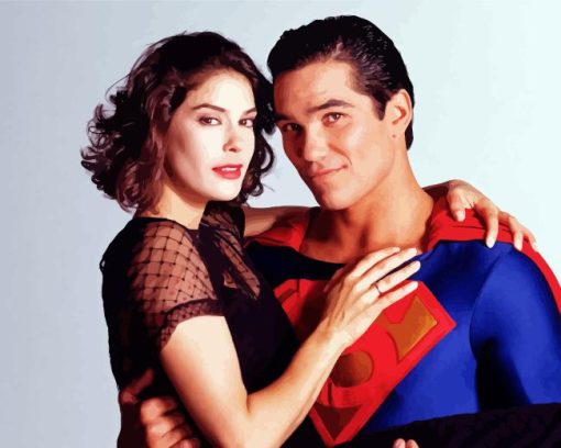 Lois and Clark Paint By Numbers