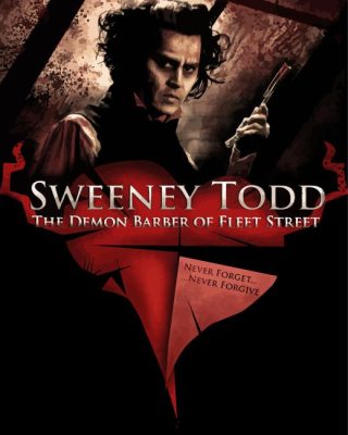 Sweeney Todd Movie Paint By Numbers