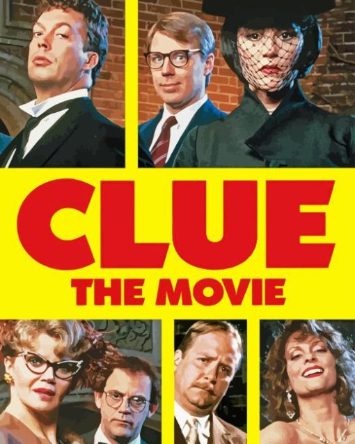 Clue Paint By Numbers