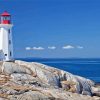 Peggys Cove Lighthouse Paint By Numbers