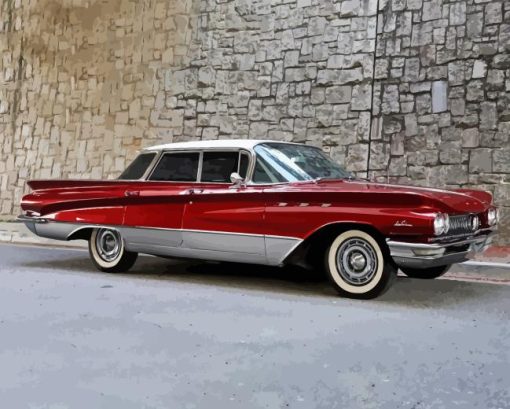 1960 Buick Lesabre Paint By Numbers