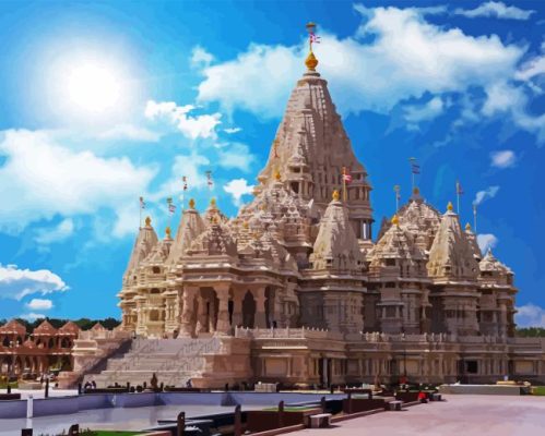 Akshardham Paint By Numbers