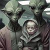 Alien Family Paint By Numbers