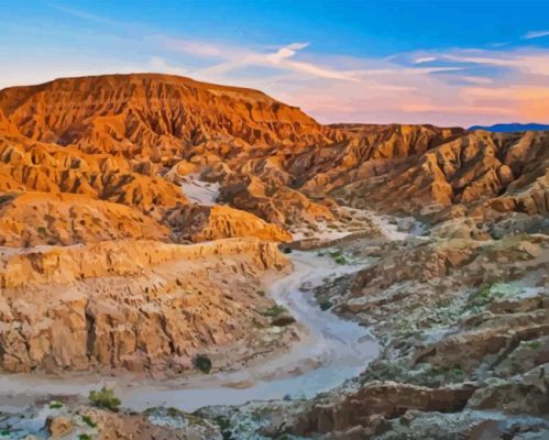 Anza Borrego Paint By Numbers