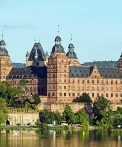 Aschaffenburg Castle Paint By Numbers