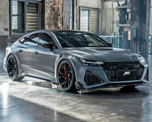 Audi RS7 Paint By Numbers