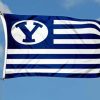 BYU Cougars Flag Paint By Numbers