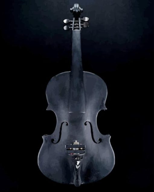Black Violin Paint By Numbers