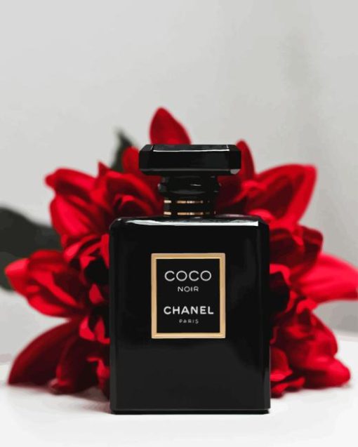 Black Chanel Bottle Paint By Numbers
