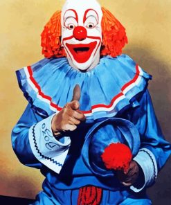 Bozo The Clown Paint By Numbers