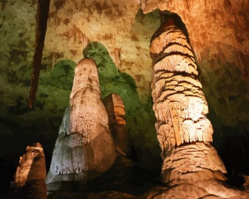 Carlsbad Caverns Paint By Numbers