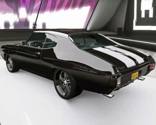 Chevelle Super Sport Paint By Numbers