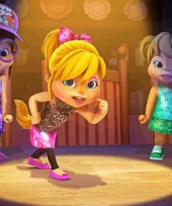 Chipettes Paint By Numbers