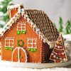 Christmas Gingerbread Paint By Numbers