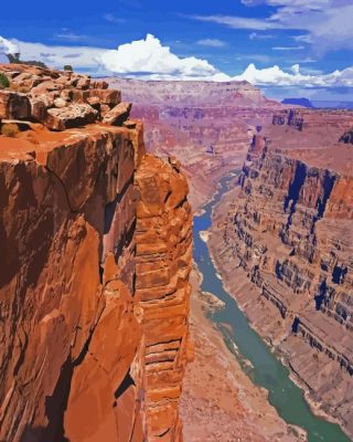 Colorado River Paint By Numbers