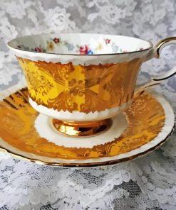 Cup And Saucer Paint By Numbers