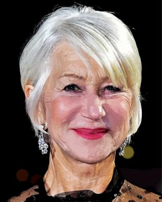 Dame Helen Mirren Paint By Numbers