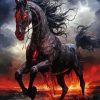 Devil Horse Paint By Numbers
