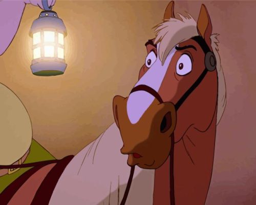 Disney Horse Paint By Numbers