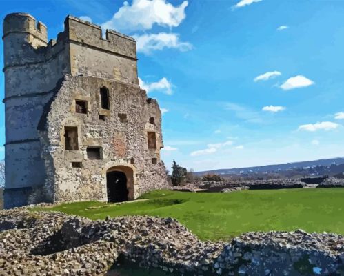 Donnington Castle Paint By Numbers