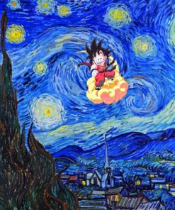 Dragon Ball Starry Paint By Numbers