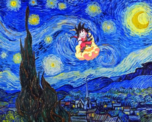Dragon Ball Starry Paint By Numbers