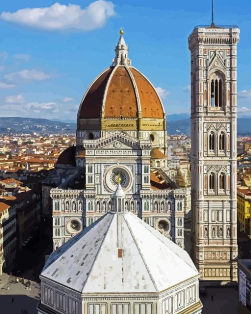Duomo Di Firenze Paint By Numbers