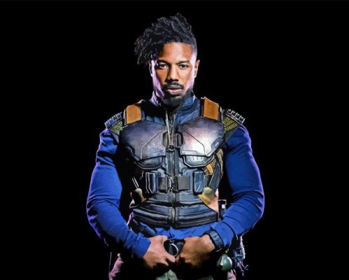 Erik killmonger character Paint By Numbers