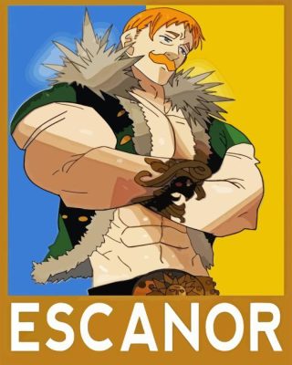 Escanor Character Paint By Numbers