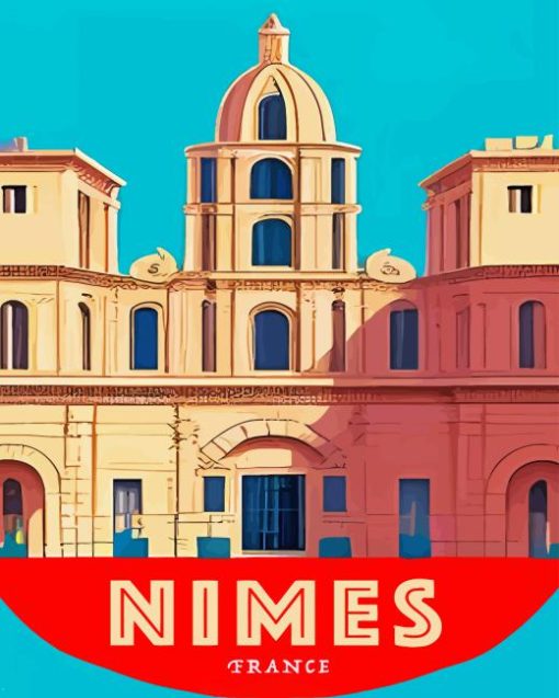 France Nimes Paint By Numbers