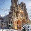 Reims Cathedral Paint By Numbers
