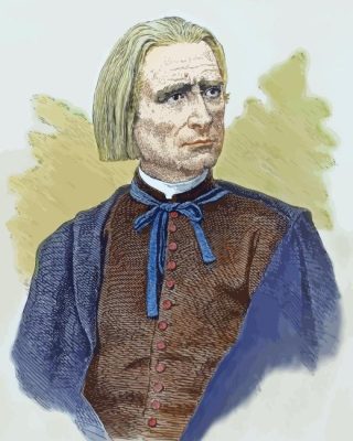 Franz Liszt Paint By Numbers