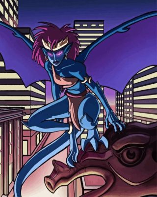 Gargoyles Demona Paint By Numbers