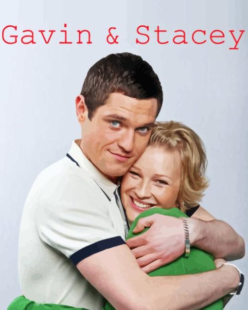 Gavin And Stacey Paint By Numbers