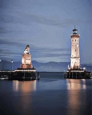 Germany Lindau Paint By Numbers