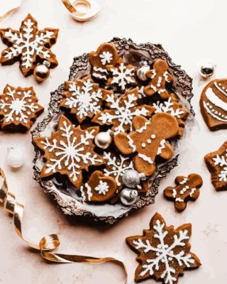 Gingerbread Paint By Numbers