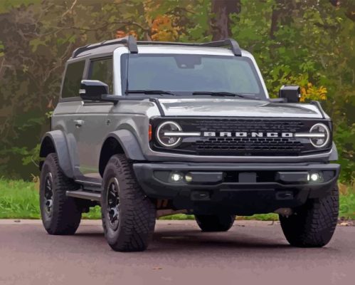 Ford Bronco Paint By Numbers