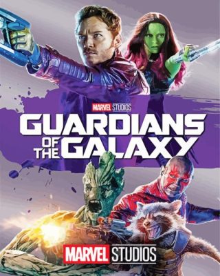 Guardians Galaxy Paint By Numbers