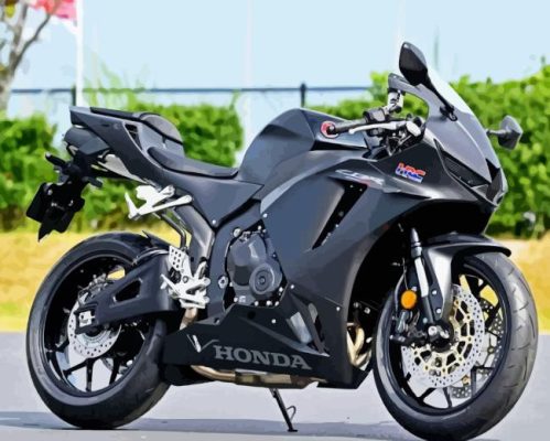 HONDA 600 RR Paint By Numbers