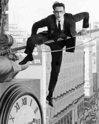 Harold lloyd Paint By Numbers