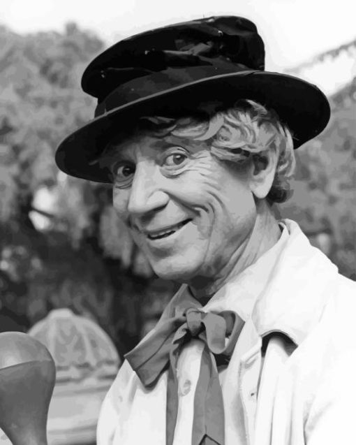 Harpo Marx Paint By Numbers