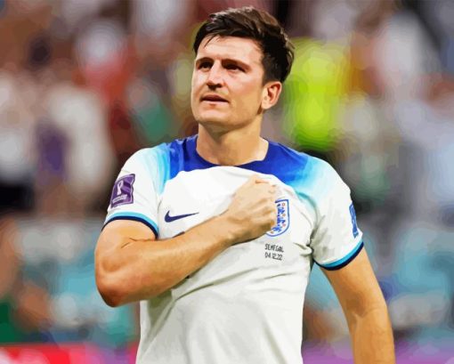 Harry Maguire Paint By Numbers