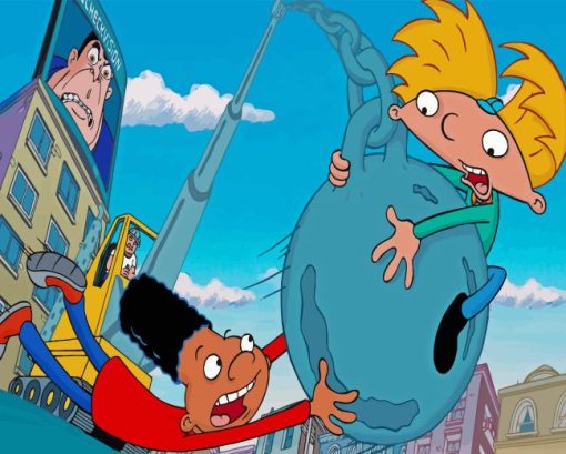 Hey Arnold Paint By Numbers