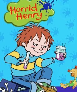Horrid Henry Paint By Numbers