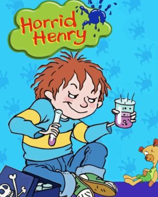 Horrid Henry Paint By Numbers